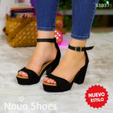 Elegancia Elevada Con Diseño Versátil Negro / 35 Normal Zapatos Altos