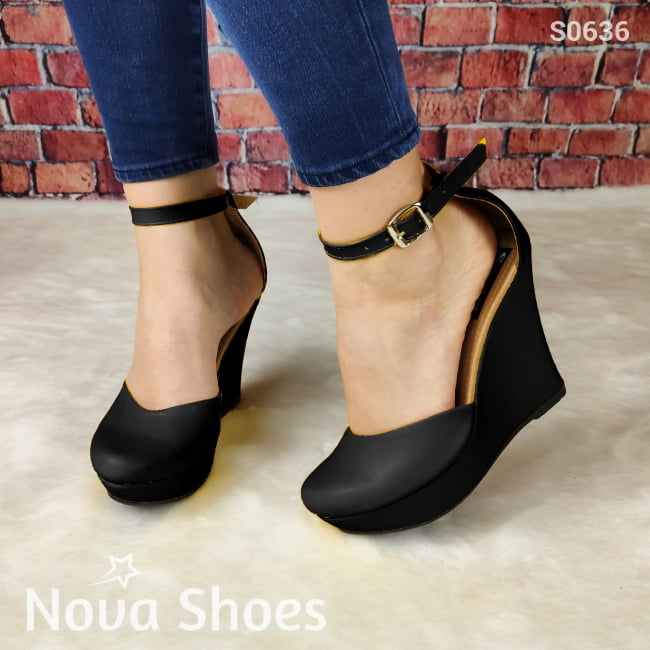 Espactular Plataforma Cerrada De Enfrente Elige El Color Que Mas Te Guste Zapatos Altos