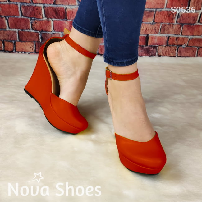 Espactular Plataforma Cerrada De Enfrente Elige El Color Que Mas Te Guste Zapatos Altos