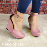 Espactular Plataforma Cerrada De Enfrente Elige El Color Que Mas Te Guste Zapatos Altos