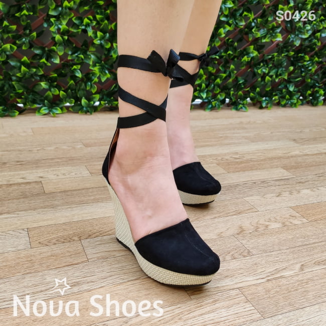 Lindas Plataformas Cómodas Sexy Y Bonitas. Estilo Romanas Zapatos Altos