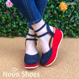 Plataforma Roja Y Azul (Estilo Jean)
