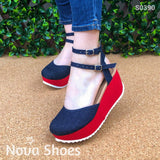 Plataforma Roja Y Azul (Estilo Jean)