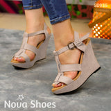 Plataformas De Gamuza Para Uso Versatil La Mujer Moderna Beige / 35 Normal Zapatos Altos