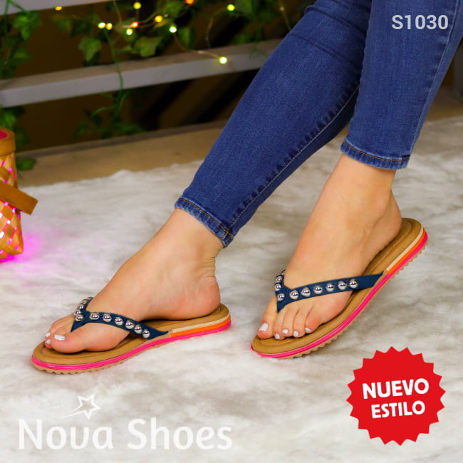 Reflejo De Estilo: Sandalias Que Iluminan Tu Caminar Azul / 35 Normal Zapatos Bajitos