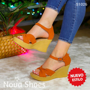 Sandalias Con Chongo Elegante: Eleva Tu Estilo Al Instante Anaranjado / 35 Normal Zapatos Altos