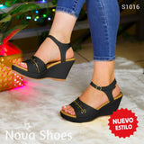 Sandalias Elevadas Con Ajuste Perfecto Zapatos Medianos