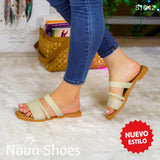 Libertad Y Estilo: Zapatillas Cómodas Para El Día A Beige / 35 Normal Zapatos Bajitos