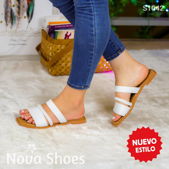 Libertad Y Estilo: Zapatillas Cómodas Para El Día A Blanco / 35 Normal Zapatos Bajitos