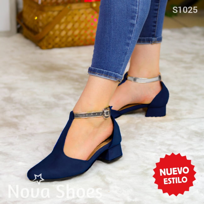 Sutileza Y Carácter: Zapatos Con Tacón Bajo Correa Elegante Medianos