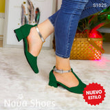 Sutileza Y Carácter: Zapatos Con Tacón Bajo Correa Elegante Medianos