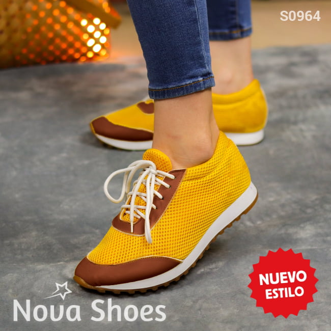 Tenis Deportivos Dinámicos Estilo Y Versatilidad Para Tu Vida Cafe / 35 Normal Zapatos Medianos